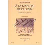 A La Maniere De Debussy / Recueil