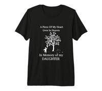 À la mémoire de ma Fille - Heaven T-Shirt Haut de Gamme