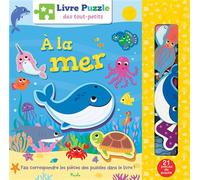 A la mer - Livre puzzle - JM Claude - Piccolia - Jeux livres objets