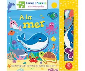 A la mer - Livre puzzle - - JM Claude - Piccolia - Jeux livres objets