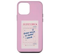 À la Mode, Every Hour is Happy Hour Guest Check Coque pour iPhone 12 Mini