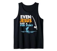 À la pêche, même Jésus Avait du Poisson, Histoire de chrétiens, Hommes, Femmes et Enfants Débardeur