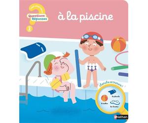 A la piscine - Camille Moreau - Nathan - cartonné - Document jeunesse