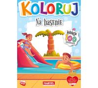 A la piscine. La couleur