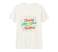 À la Poursuite de Jésus et des Tout-Petits, Maman et Papa chrétiens T-Shirt Haut de Gamme