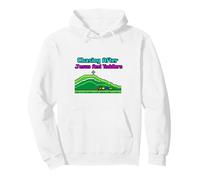À la Poursuite de Jésus et des Tout-Petits, Pixel Art chrétien Amusant Sweat à Capuche