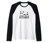 À la Poursuite de rêves dans Slumber Sleeping Panda Manche Raglan