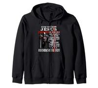 À la Recherche de Dieu - Le croisé - Chevalier Templier Sweat à Capuche