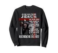 À la Recherche de Dieu - Le croisé - Chevalier Templier Sweatshirt