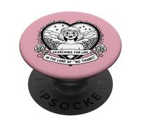 À la Recherche de l'amour au Pays du Non-Merci Femmes PopSockets PopGrip Adhésif