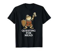 À la Recherche de l'hydromel Frog Knight médiéval Renaissance Faire T-Shirt