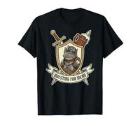 À la Recherche de Mead Renaissance Faire Frog Knight Crest Funny T-Shirt