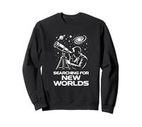 À la Recherche de Nouveaux Mondes Astronomie Stargazer Graphic Sweatshirt