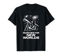 À la Recherche de Nouveaux Mondes Astronomie Stargazer Graphic T-Shirt