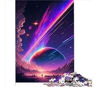 À la Recherche de Nouveaux Mondes Puzzles 1000 pièces Puzzle en Bois Jeu de Puzzle Jouets pour Adultes Puzzles familiaux Cadeau Défi Difficile Puzzle 1000 pièces (50x75 cm)