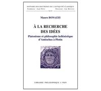 A la recherche des idées : platonisme et philosophie hellénistique d'Antiochus à Plotin