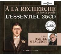 À la recherche du temps perdu L’essentiel en 25cd, lu par daniel mesguich - Marcel Proust - Frémeaux & Associés - Texte lu (CD) - Textes lus CD