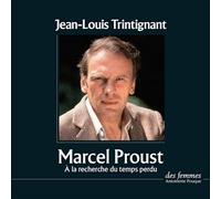 À la recherche du temps perdu - Marcel Proust - Des Femmes - Antoinette Fouque - Livre CD - Textes lus CD