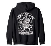 À la Recherche d'une Petite Grenouille Stupide et drôle Sweat à Capuche