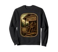 À la Retraite, ce n'est Plus Mon problème Le retraité Bigfoot en détresse Sweatshirt