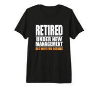 À la Retraite sous Une Nouvelle Direction, Un conjoint drôle et rétro en détresse T-Shirt Haut de Gamme