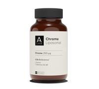 A-LAB Chrome Liposomal 250 µg - Régule La Glycémie, Coupe Faim - Avec Taurine, Vitamine D3 et B3 - Assimilation Renforcée - 60 Jours