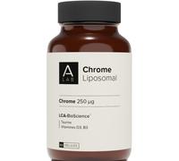 A-LAB Chrome Liposomal 250 µg - Régule La Glycémie, Coupe Faim - Avec Taurine, Vitamine D3 et B3 - Assimilation Renforcée - 60 Jours