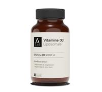 A-LAB Vitamine D3 Liposomale 2000 UI - Assimilation Renforcée - Complément Alimentaire Défenses Naturelles, Immunité, Musculaire - 60 gélules, 60 jours de prise - Fabriqué en France