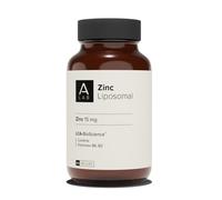 A-LAB Zinc Liposomal 15 mg - Assimilation Renforcée - Complément Alimentaire Immunité, Peau, Cheveux, Vision, Acné - 60 jours de prise - Fabriqué en France
