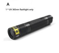 A Lampe de poche UV aste portable, 10W, 365nm, lampe noire, scorpion, détecteur d'urine pour animaux de compagnie, corps en aluminium ""Nipseyteko