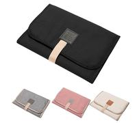 à langer pliable | Imperméable et confortable | Tapis à langer portable | Tapis à langer avec autocollants magiques pour voyages, excursions