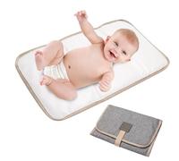 à langer pliable pour bébé, portable, doux et imperméable, pour nouveau-nés, voyage, maison, extérieur, nécessaire pour bébé, 31 x 21 cm