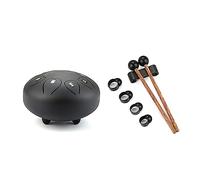 À Langue En Acier De 6 Pouces Instrument Percussion 8 Notes Avec Maillets Livre Chansons Et 4 Médiators Main Pour Instrument Percussion Méditation