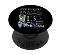 À l'approche de Mon 13e Anniversaire avec Mes Bottes au Sol PopSockets PopGrip Adhésif