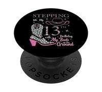 À l'approche de Mon 13e Anniversaire avec Mes Bottes au Sol PopSockets PopGrip Adhésif