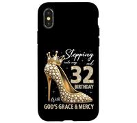 À l'approche de Mon 32e Anniversaire avec la grâce et la miséricorde de Dieu Coque pour iPhone X/XS