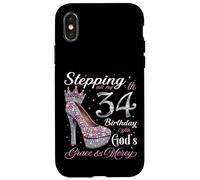À l'approche de Mon 34e Anniversaire avec la grâce et la miséricorde de Dieu Coque pour iPhone X/XS