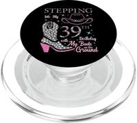 À l'approche de Mon 39e Anniversaire avec Mes Bottes au Sol PopSockets PopGrip pour MagSafe