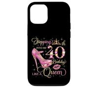 À l'approche de Mon 40e Anniversaire comme Une Reine, Une Femme de 40 Ans Coque pour iPhone 12/12 Pro