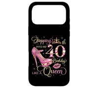 À l'approche de Mon 40e Anniversaire comme Une Reine, Une Femme de 40 Ans Coque pour iPhone 17 Pro Max