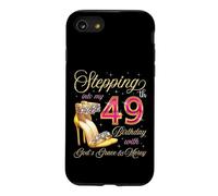 À l'approche de Mon 49e Anniversaire avec la grâce et la miséricorde de Dieu Coque pour iPhone SE (2020) / 7/8