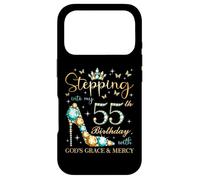 À l'approche de Mon 55e Anniversaire avec la grâce et la miséricorde de Dieu Coque pour iPhone 17 Pro