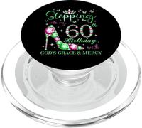 À l'approche de Mon 60e Anniversaire avec la grâce et la miséricorde de Dieu PopSockets PopGrip pour MagSafe