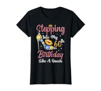 À l'approche de Mon 60e Anniversaire comme Une Reine Heureuse avec Moi T-Shirt