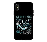 À l'approche de Mon 62e Anniversaire comme Une Reine de 62 Ans Coque pour iPhone X/XS