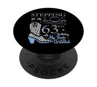 À l'approche de Mon 63e Anniversaire avec Mes Bottes au Sol PopSockets PopGrip Adhésif