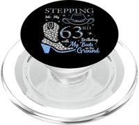 À l'approche de Mon 63e Anniversaire avec Mes Bottes au Sol PopSockets PopGrip pour MagSafe