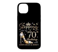 À l'approche de Mon 70e Anniversaire, C'est l'anniversaire de la grâce et de la miséricorde de Dieu Coque pour iPhone 14 Plus