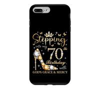 À l'approche de Mon 70e Anniversaire, C'est l'anniversaire de la grâce et de la miséricorde de Dieu Coque pour iPhone 7 Plus/8 Plus