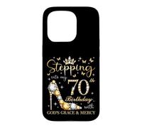 À l'approche de Mon 70e Anniversaire, C'est l'anniversaire de la grâce et de la miséricorde de Dieu Coque pour iPhone 15 Pro